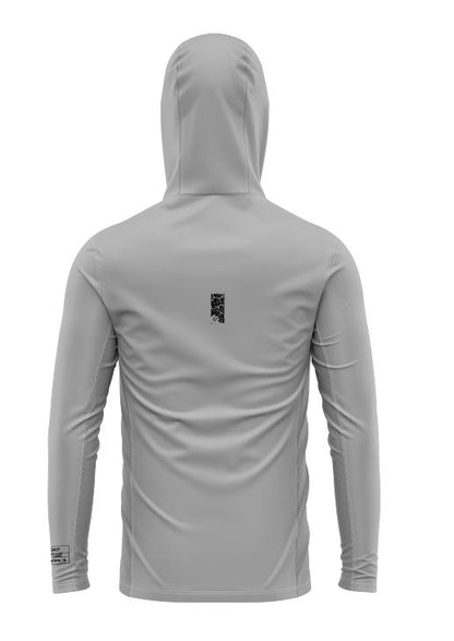 Playera manga larga Gris SC UPF50+