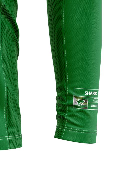 Playera manga larga Verde SC UPF50+