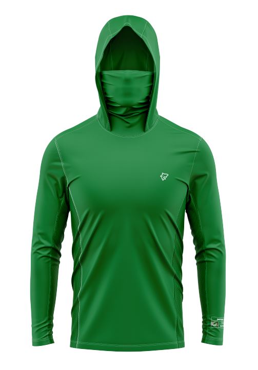 Playera manga larga Verde SC UPF50+