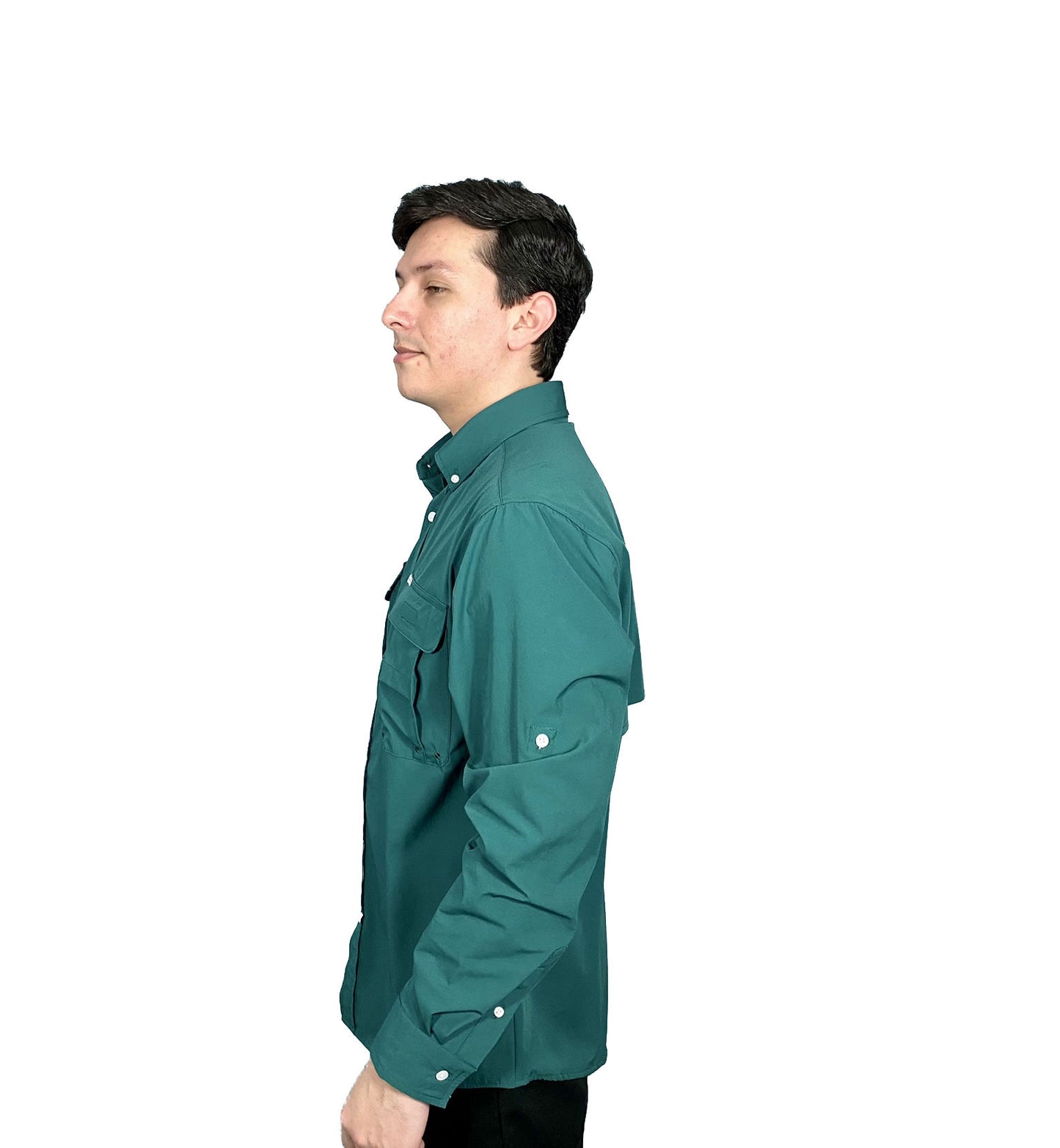 Camisa de Manga Larga Verde S&C